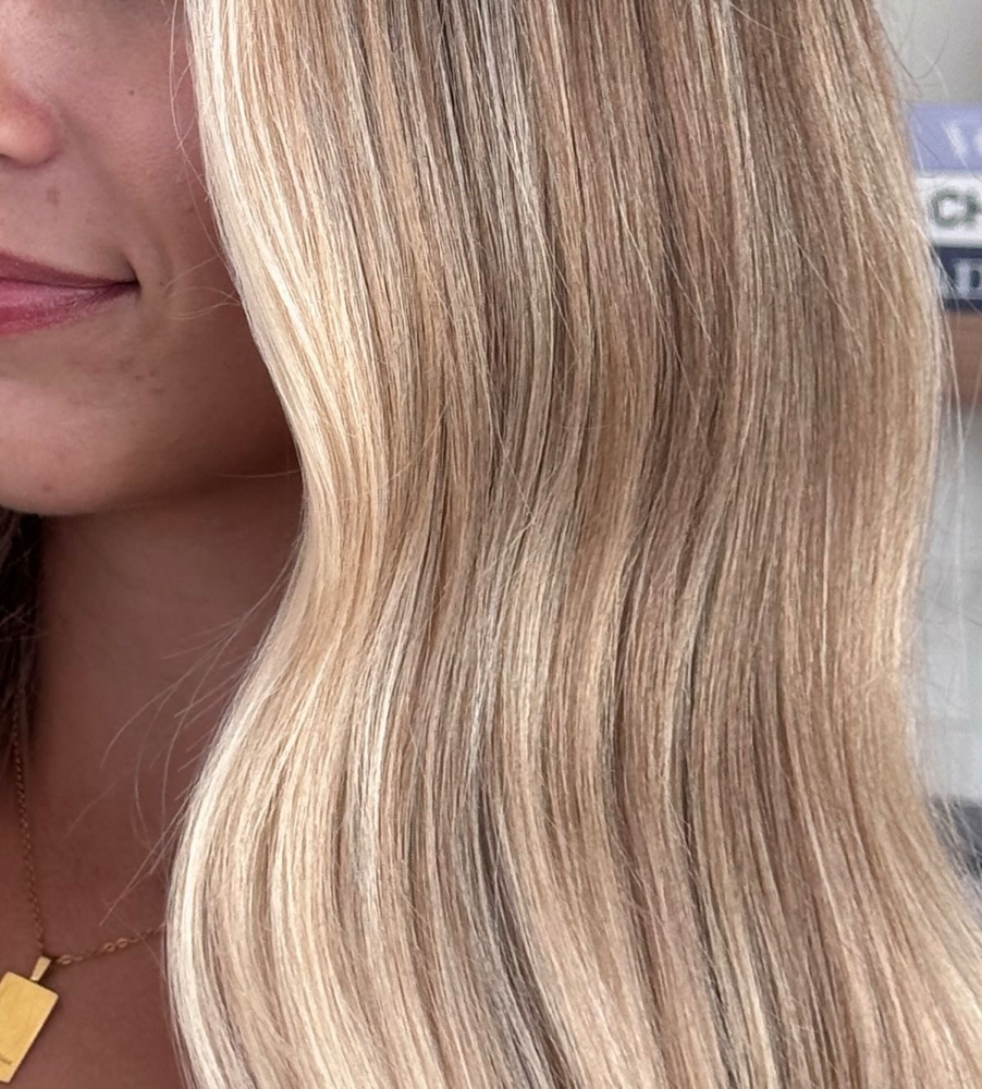 Partial Blonding Refresh at Hair by Presley in Columbus, OH