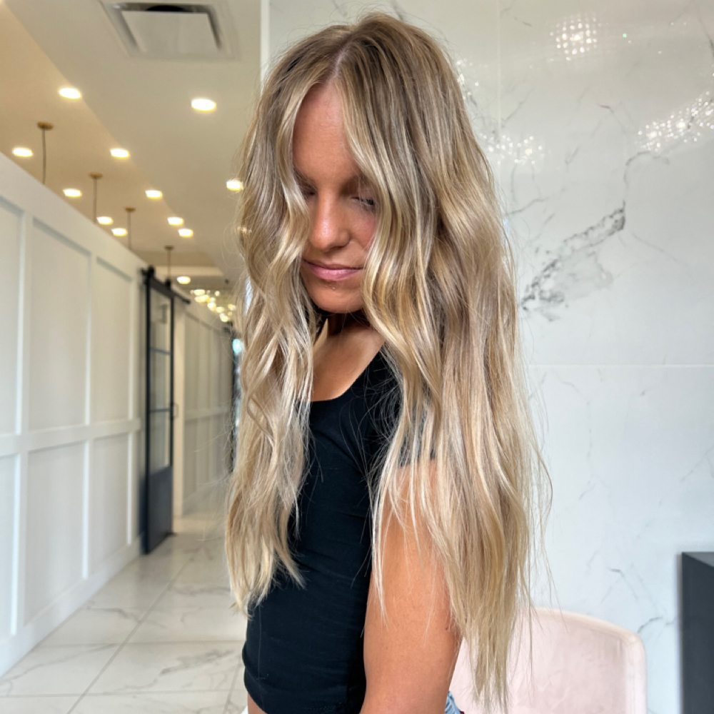 Kailee-Partial Highlight + Haircut at CoastalHair&CO in Tampa, FL
