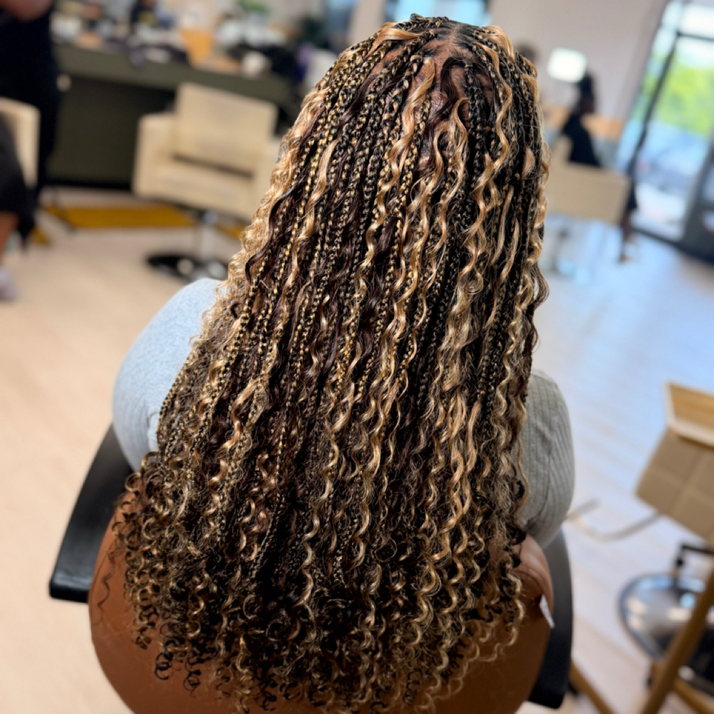 Medium Bohemian Braids at Takenja Thornton in Lithia Springs, GA