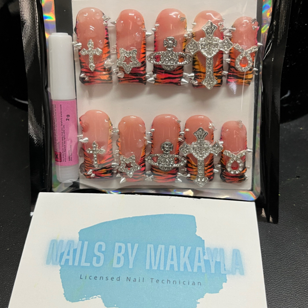 Custom Press Ons at NailsBy_MaKayla in Newport News, VA