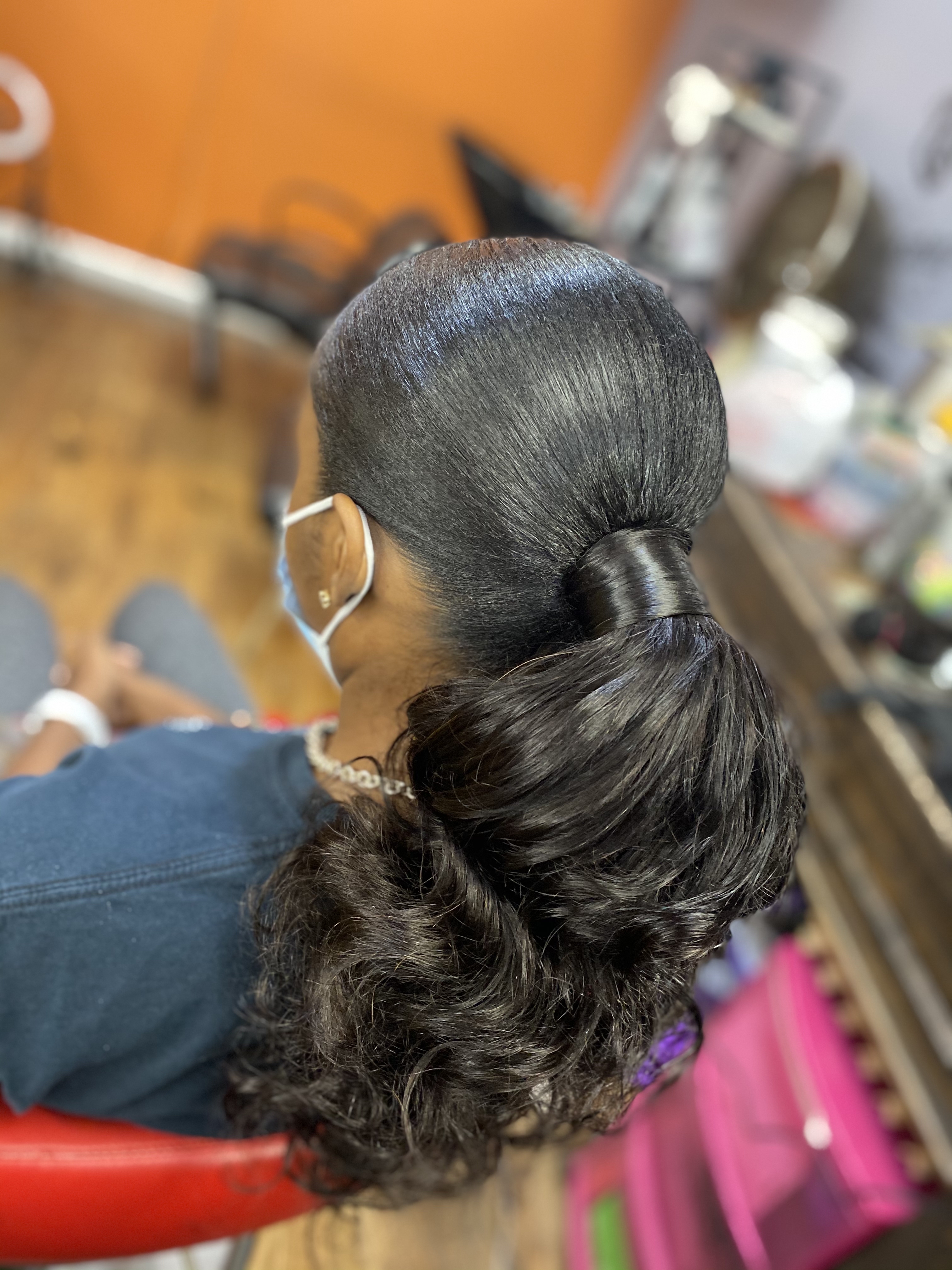 Sleek Ponytail