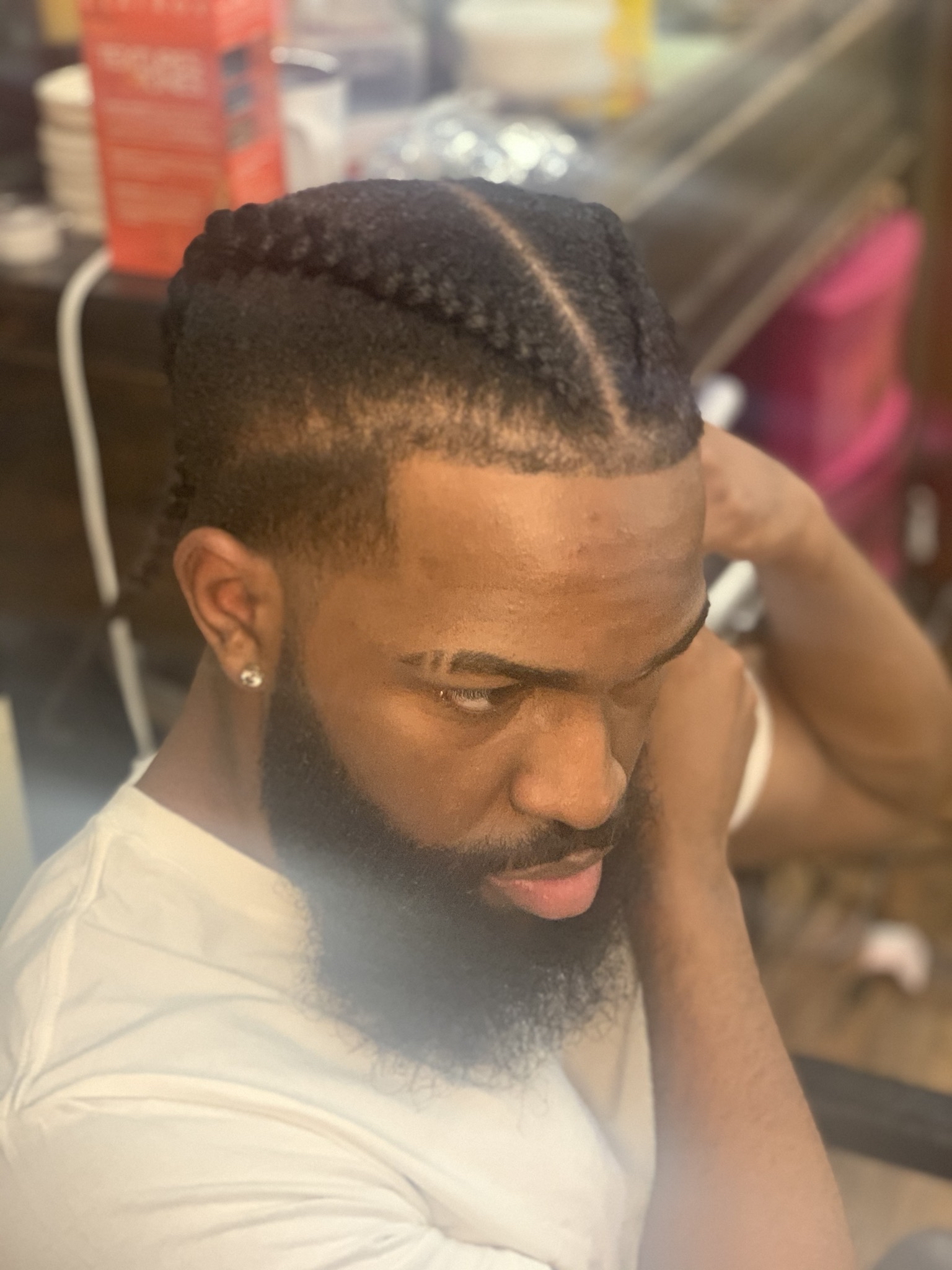 Mens 2 Braids