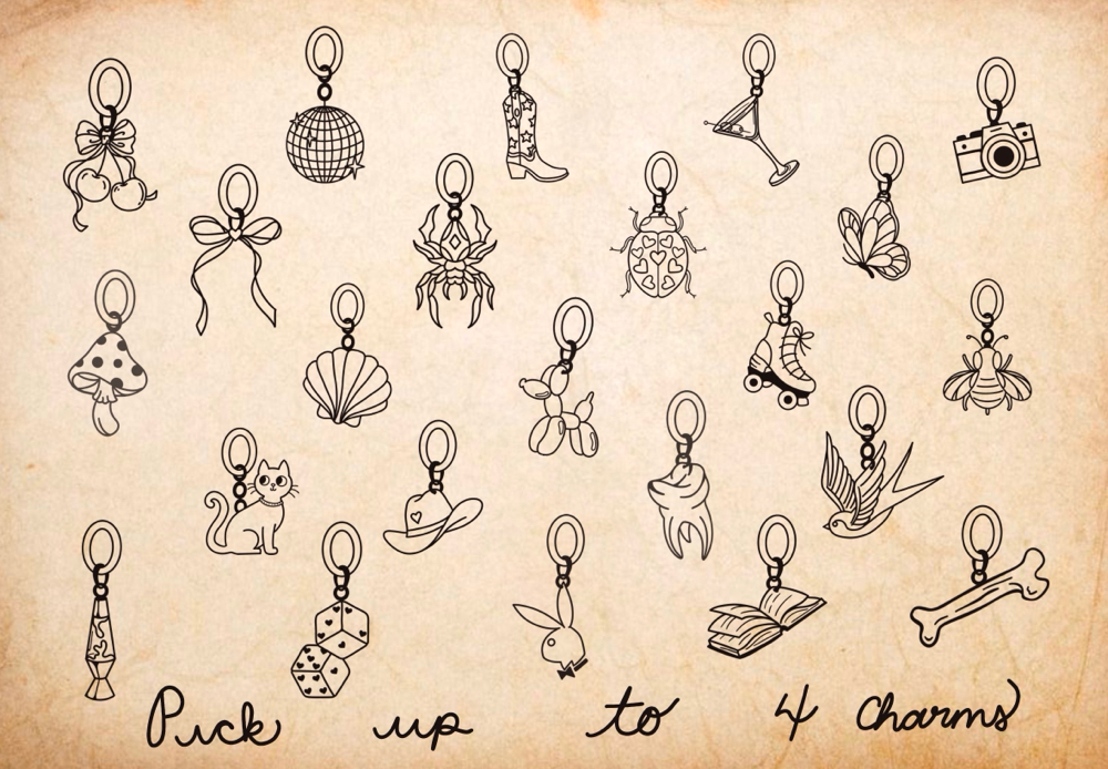 Pin + Charms Flash