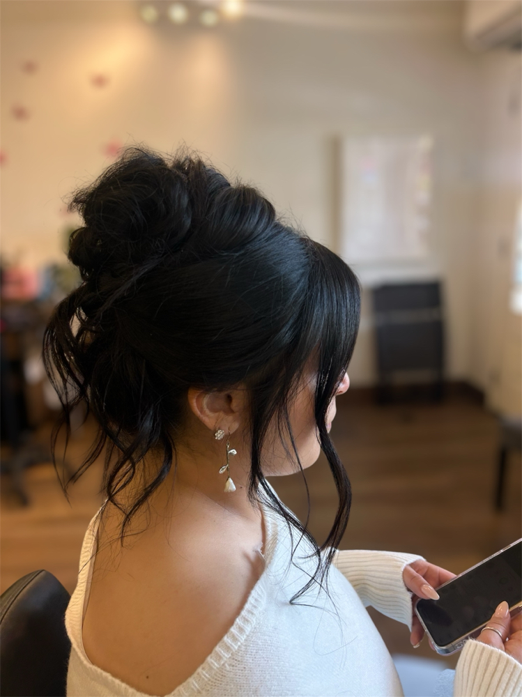 Up-do/half-do