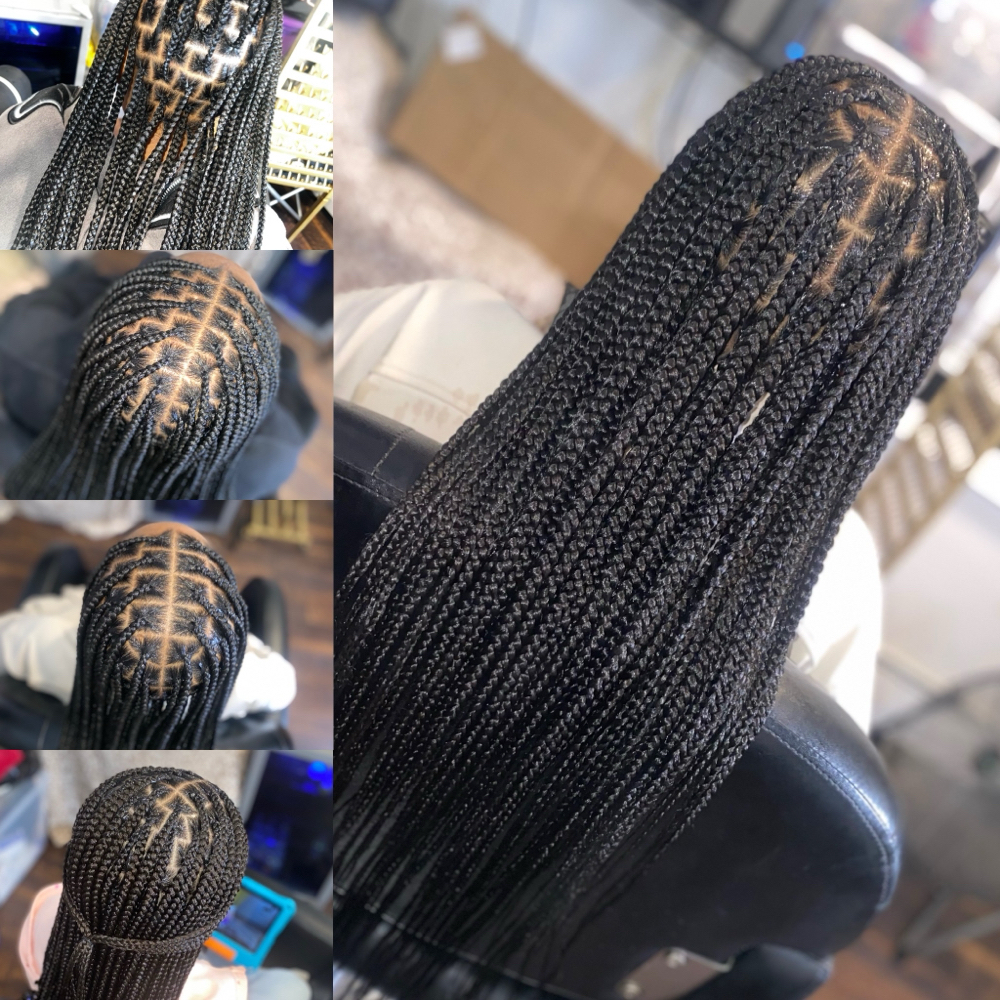 Knotless Braids at Touched By Monica Nicole LLC in Saginaw, MI