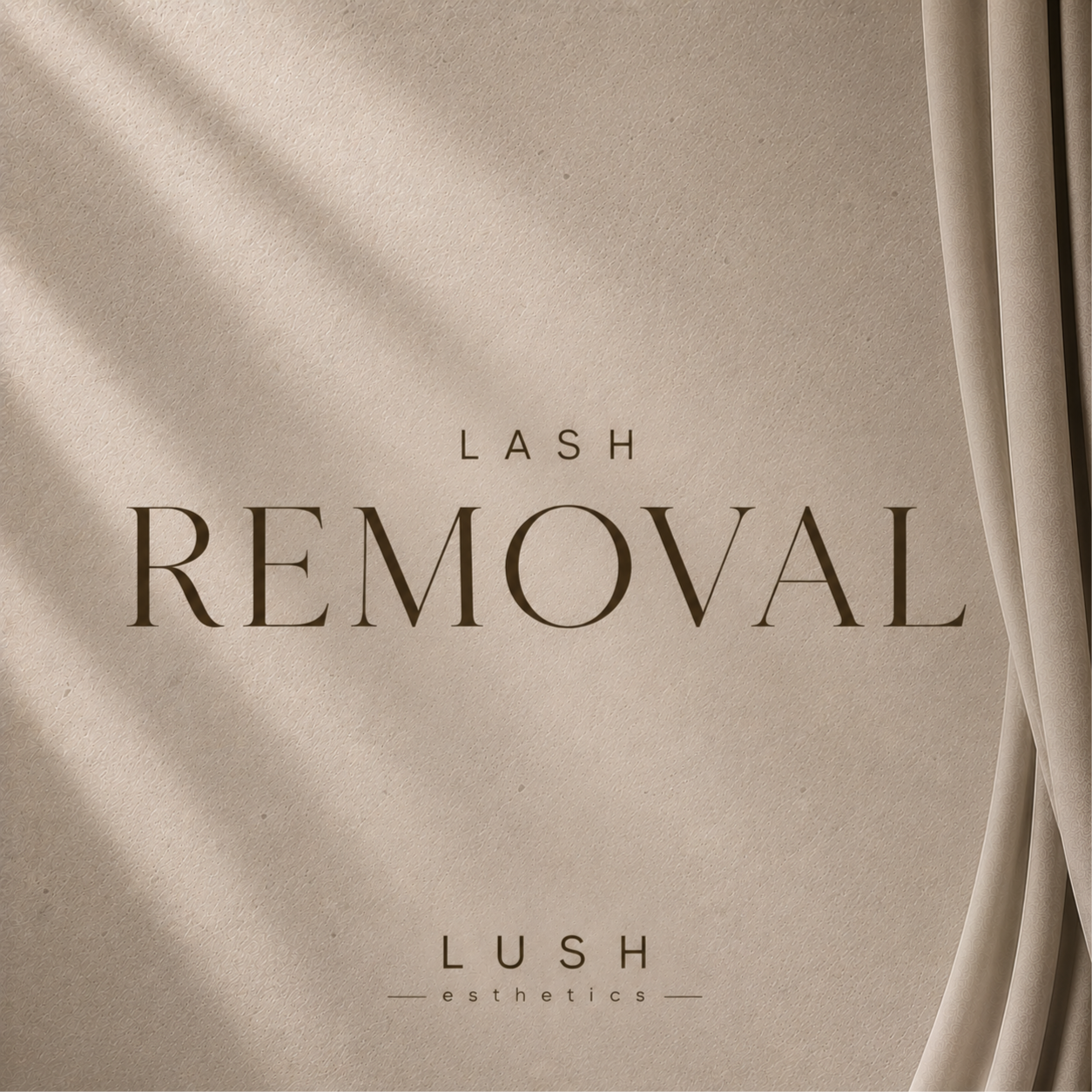 Lash Removal at Lush Esthetics DC in Alexandria, VA