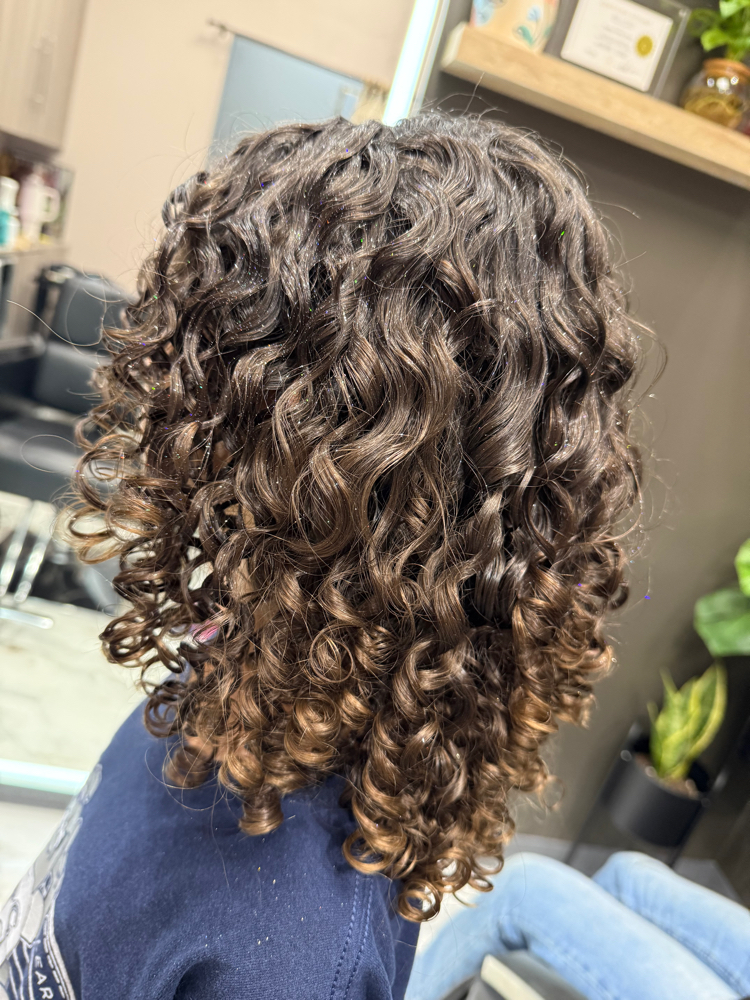 Kids CURLY Cut Under 10