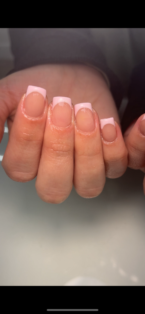 Natural Hard Gel at LS Nailed it in Providence, RI