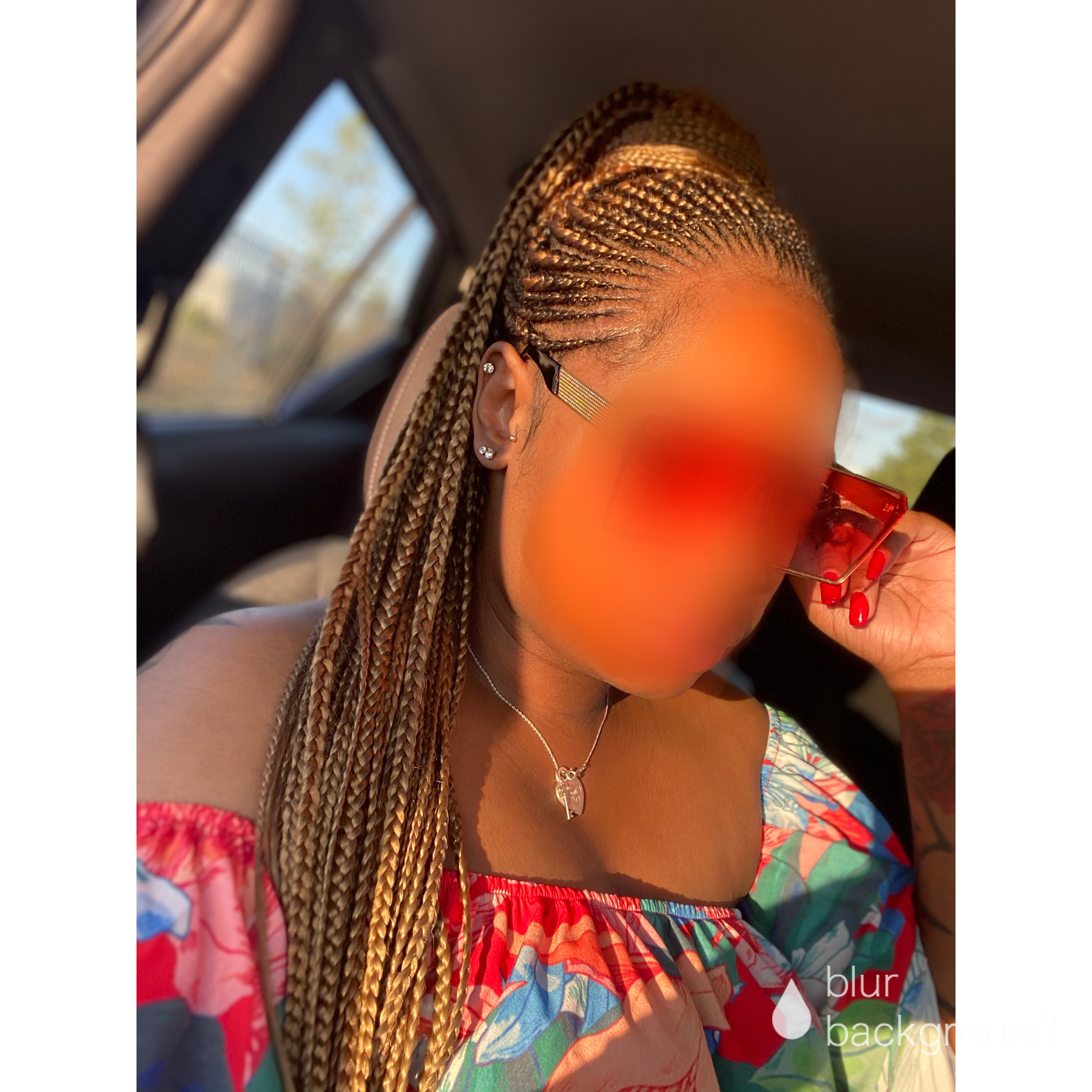 Small Feed In Ponytail