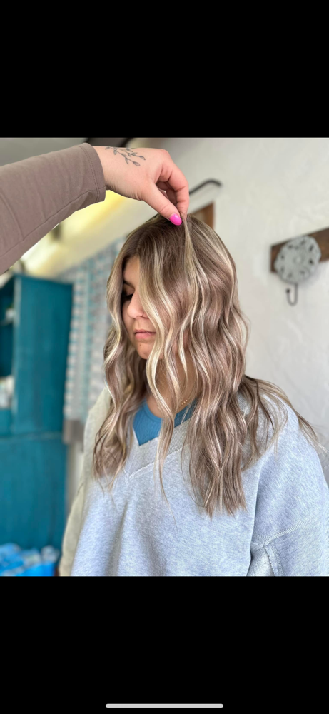 Foil retouch(partial foil)