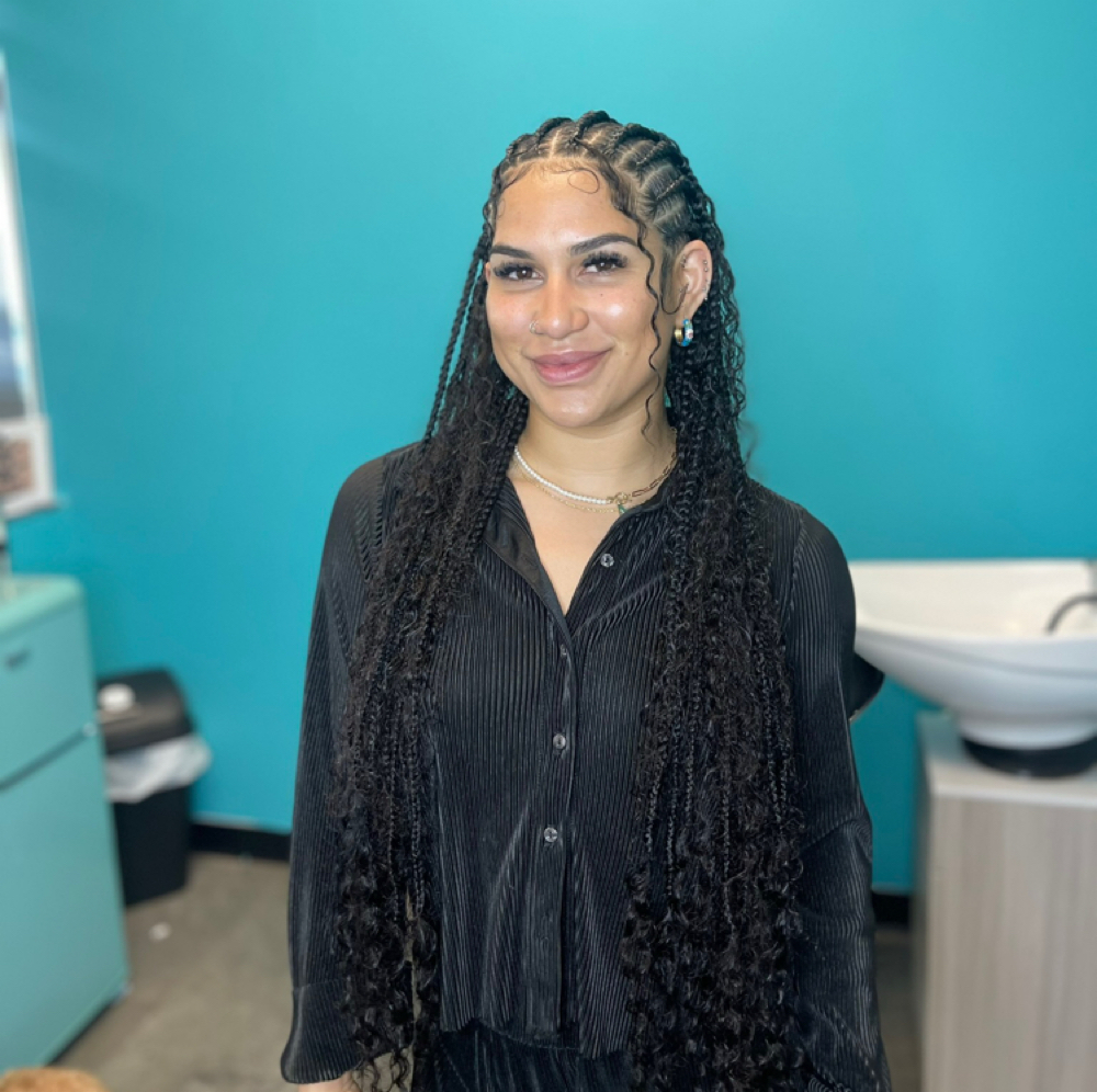 Medium Fulani at QueenDi Beauty in Los Angeles, CA
