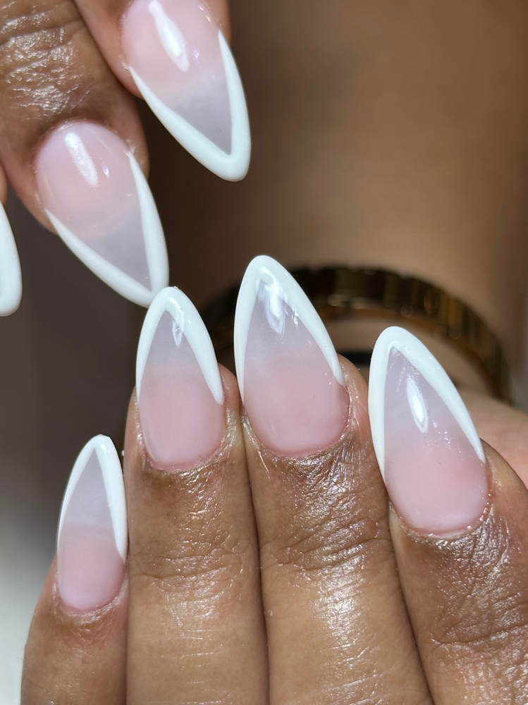 GelX Almond/stiletto Shape at Starquestbeauty in Chesterfield, MI