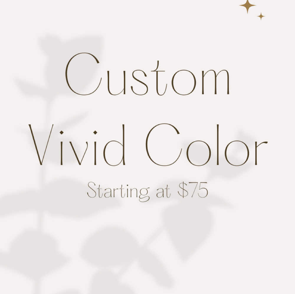 Custom Vivid Color at The Revival Studio in New Bedford, MA