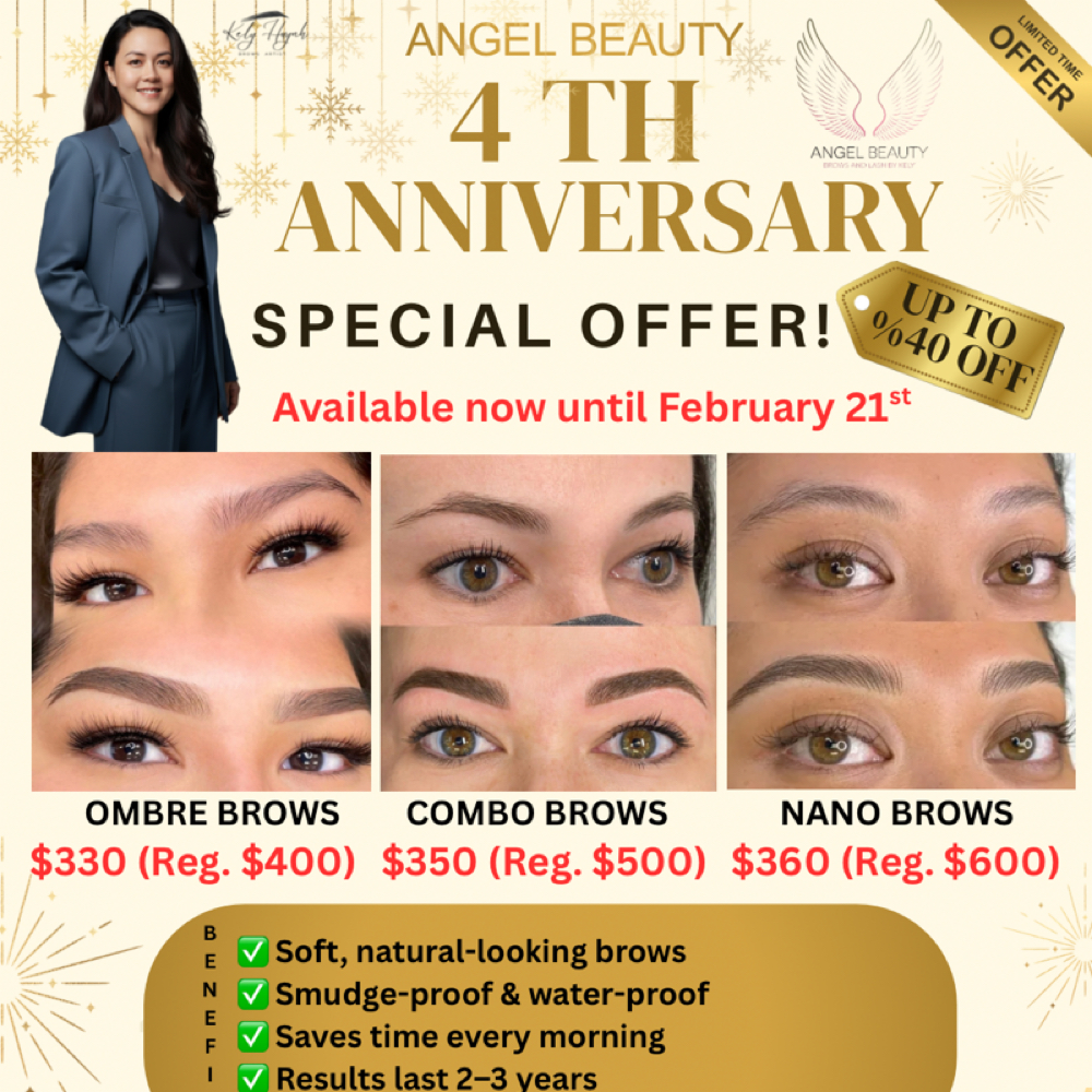 4TH ANNIVERSARY- CORRECTION BROWS