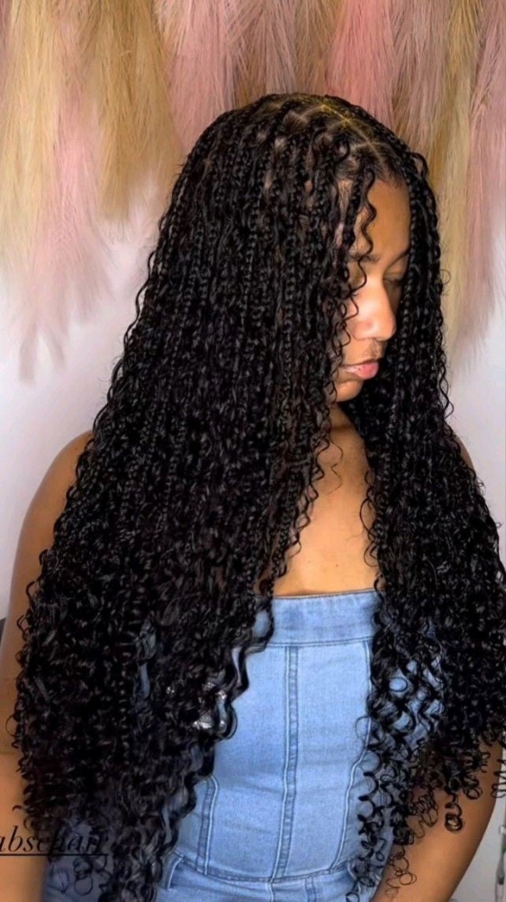 BOHO KNOTLESS BOX BRAID SMALL MEDIU