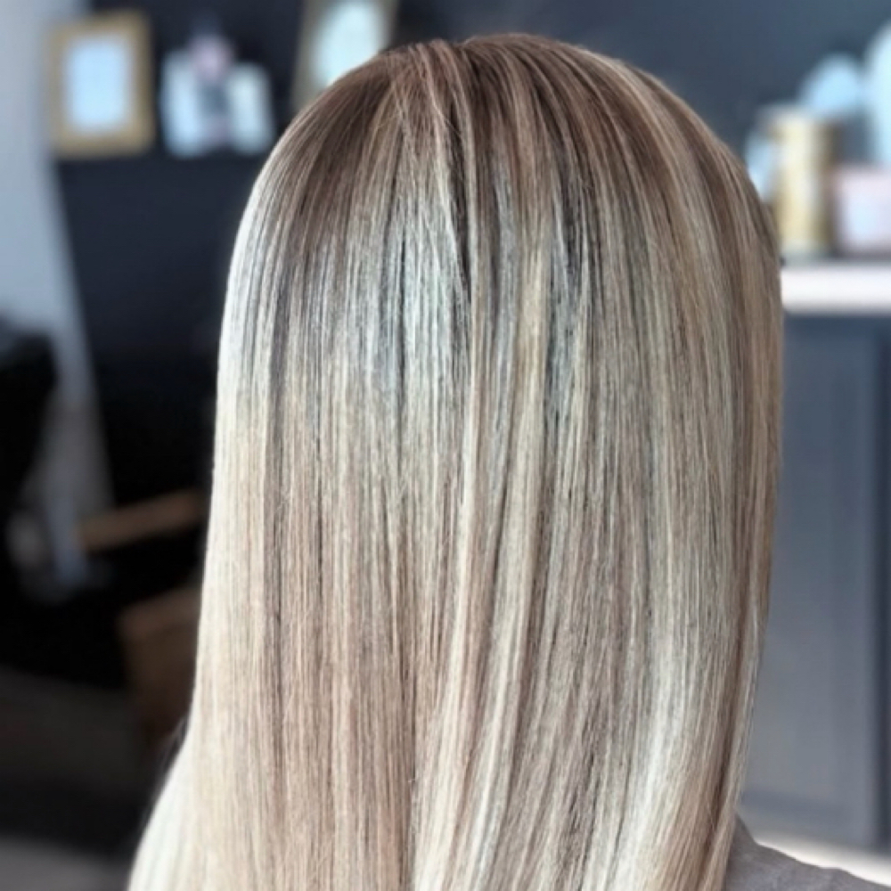 The Full Blonde Boost at Lee Anthony Salon in Kennesaw, GA