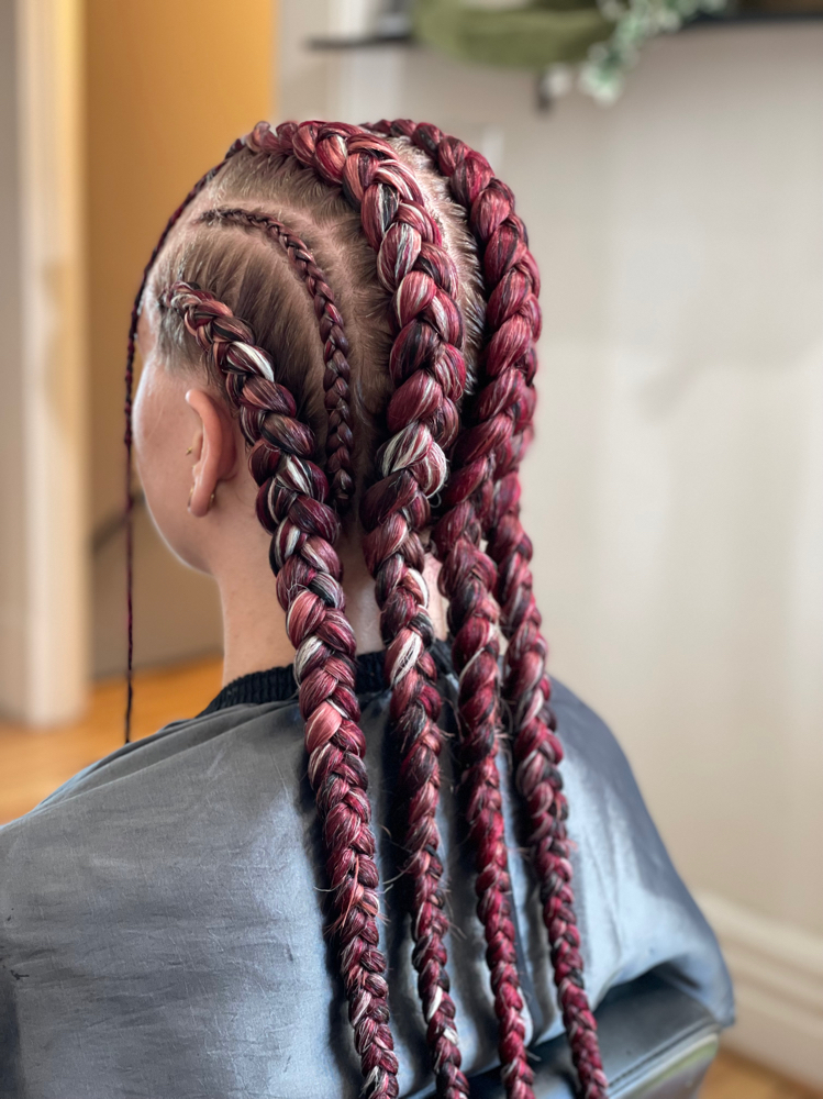 4 Festival Braids