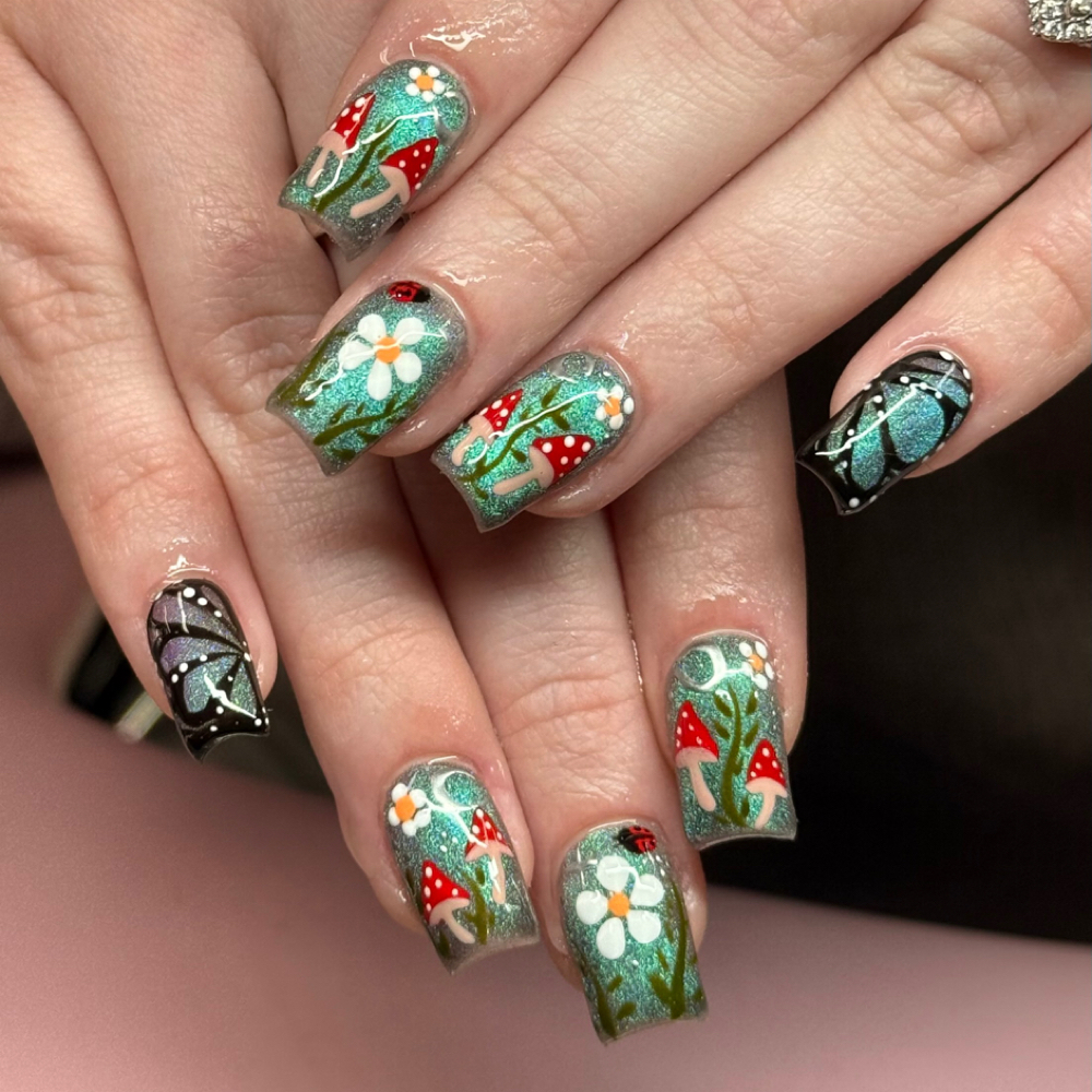 Tier Nail Art at Nails By Autym in Brooksville, FL