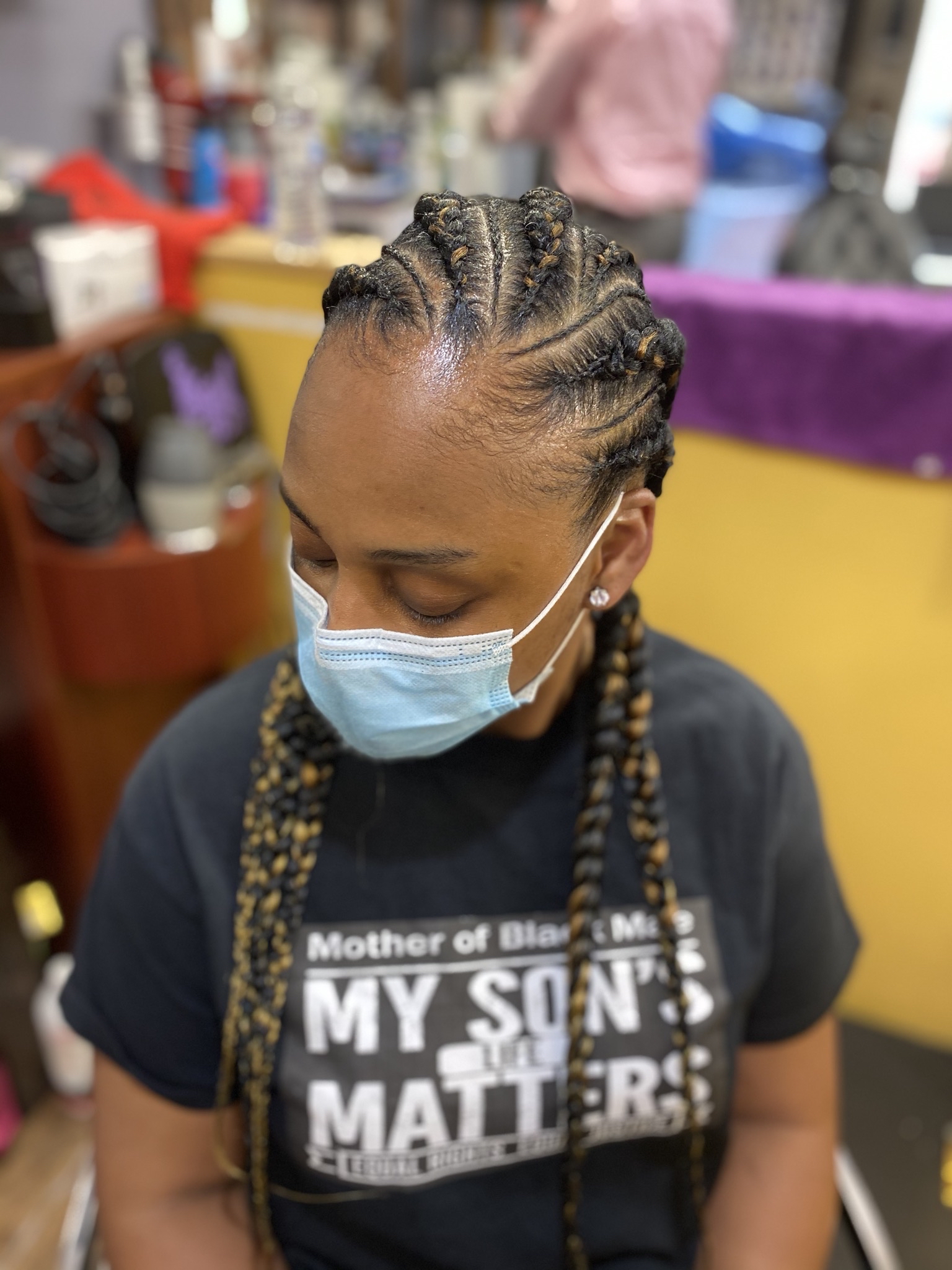 Feed In Braids 5-7