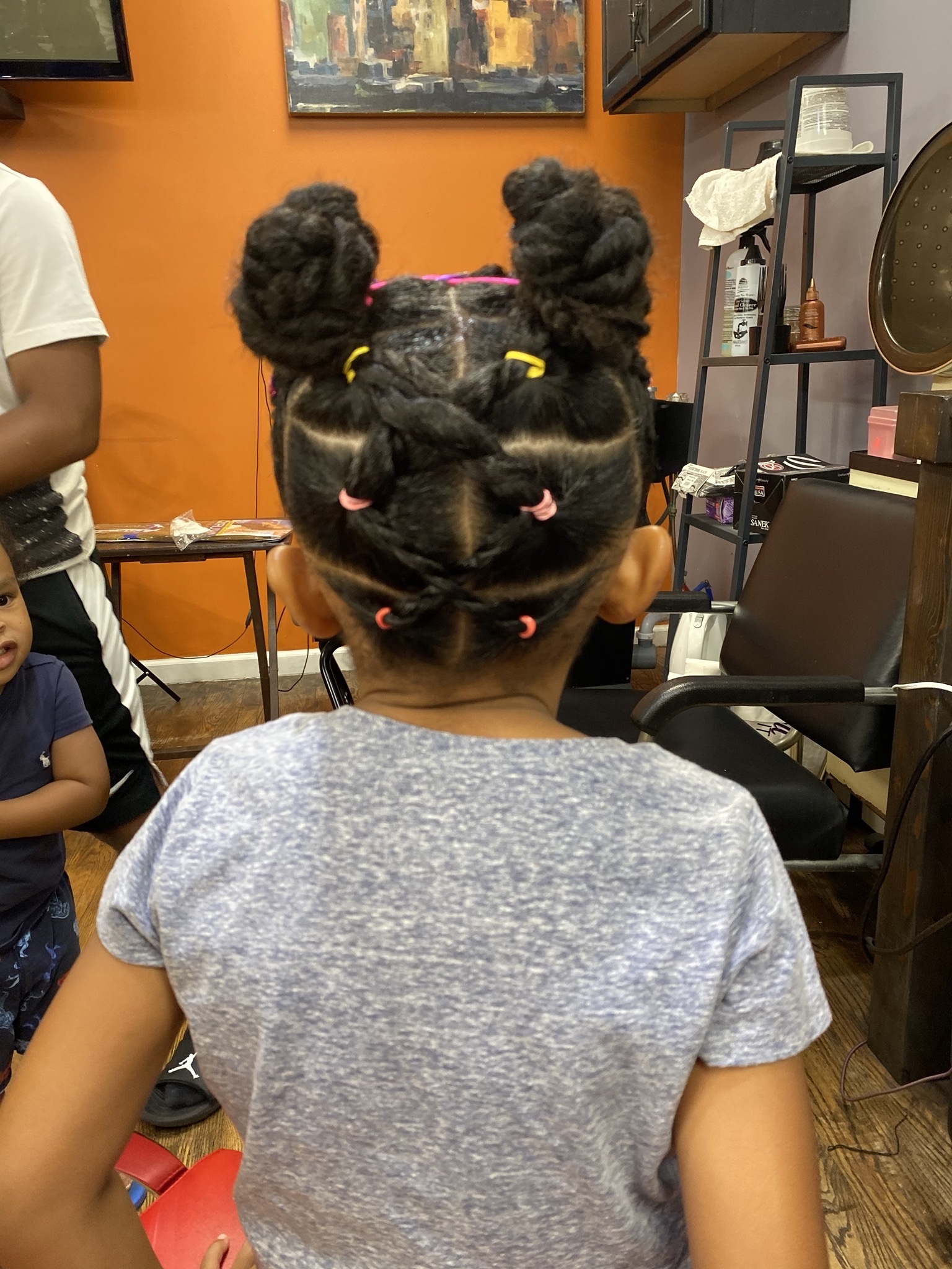 Kids Natural Hair Styling