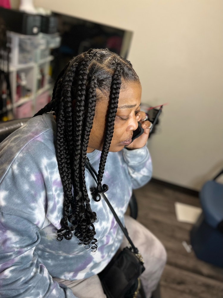 Jumbo Knotless at BraidsByChardonnay in Milwaukee, WI