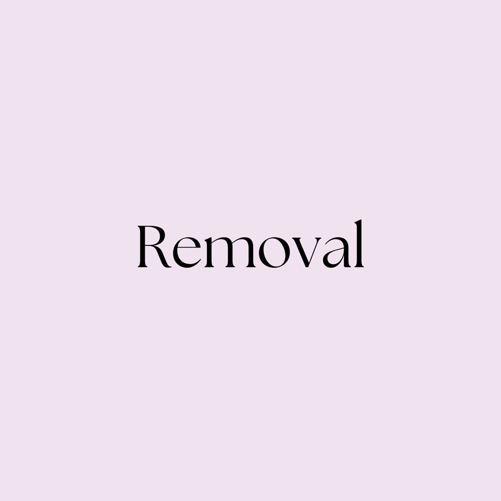 Removal