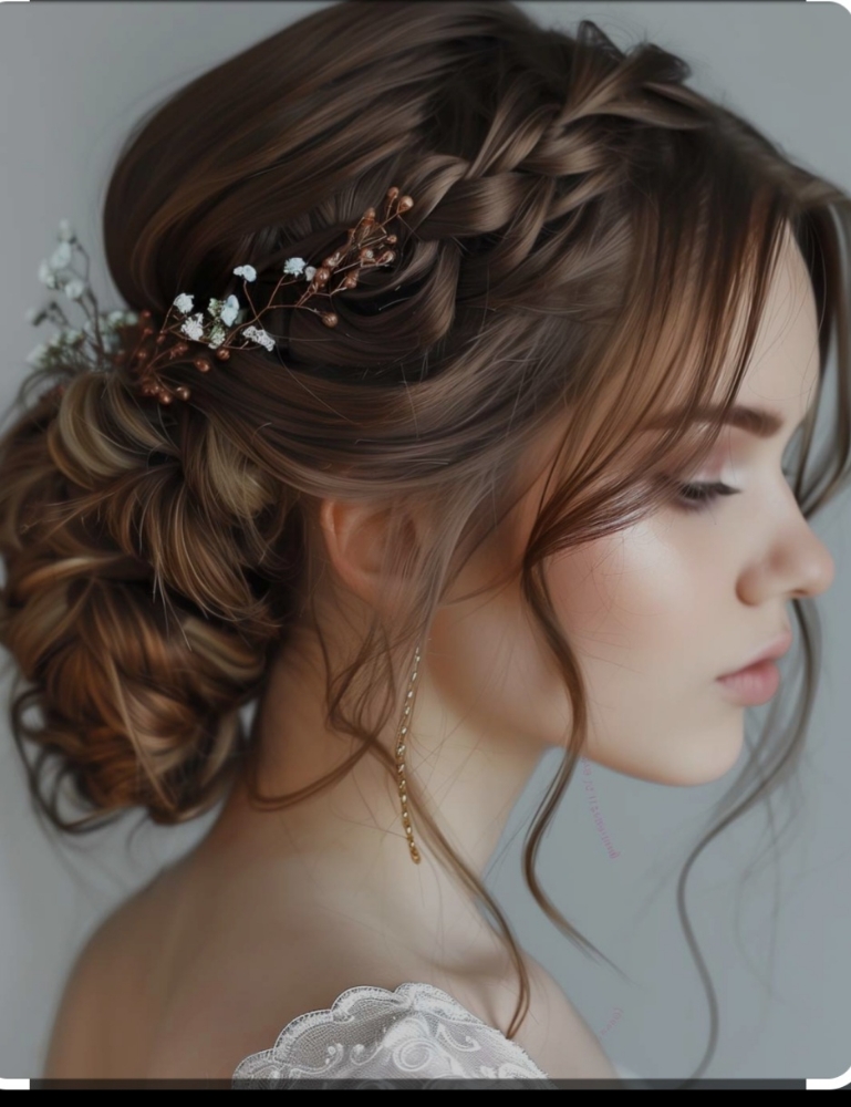 Bride hairstyle