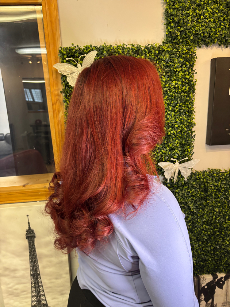 Bleach & Vivid Color Application