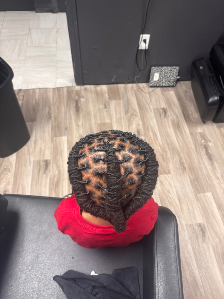 whole head kids loc