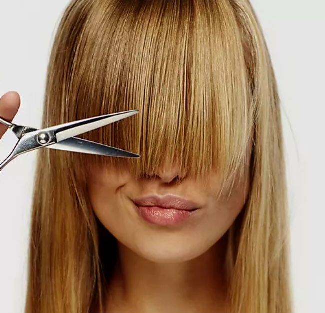 Bangs, or Neck Trim