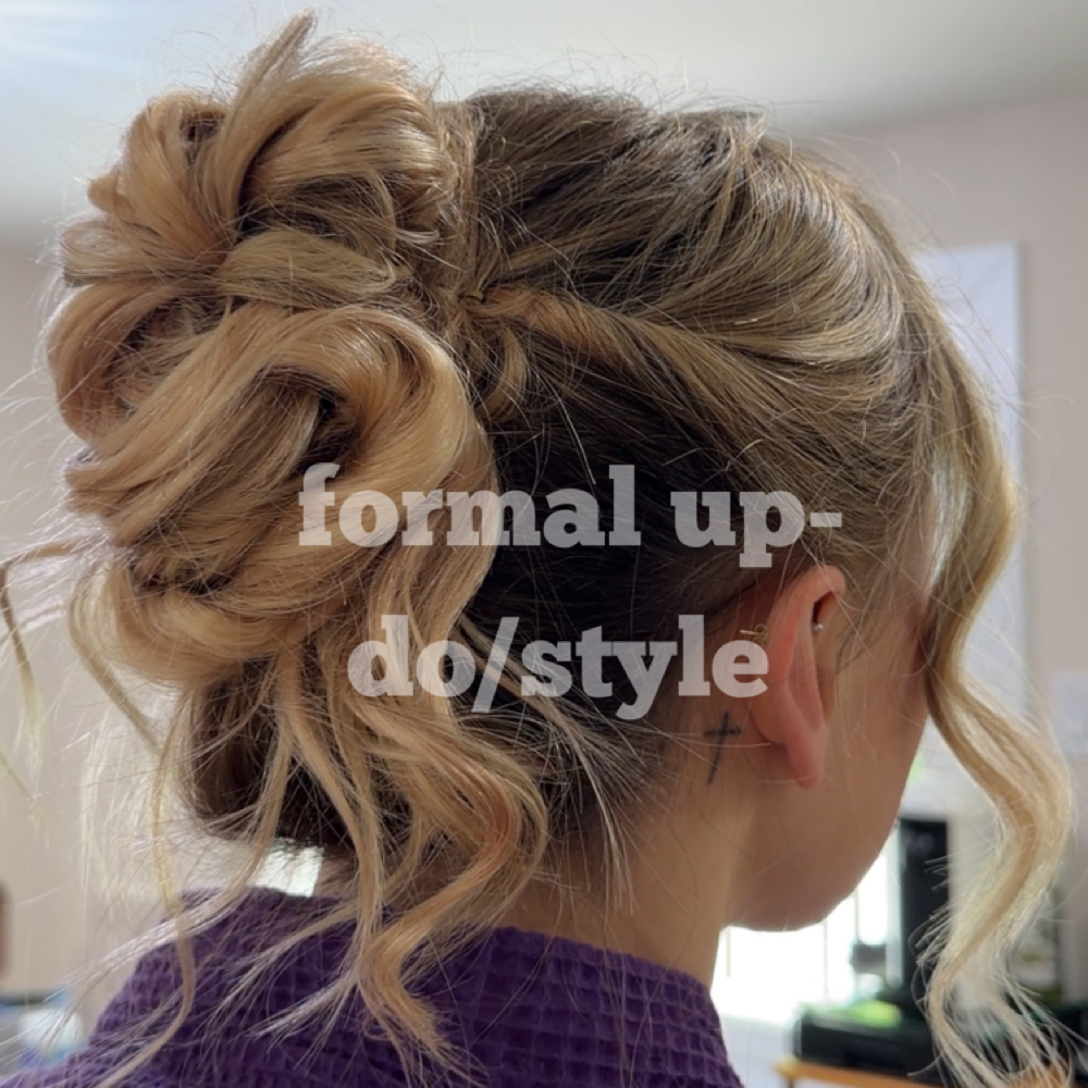 Formal Updo/ Event Style at Glossedbyjo in Annapolis, MD