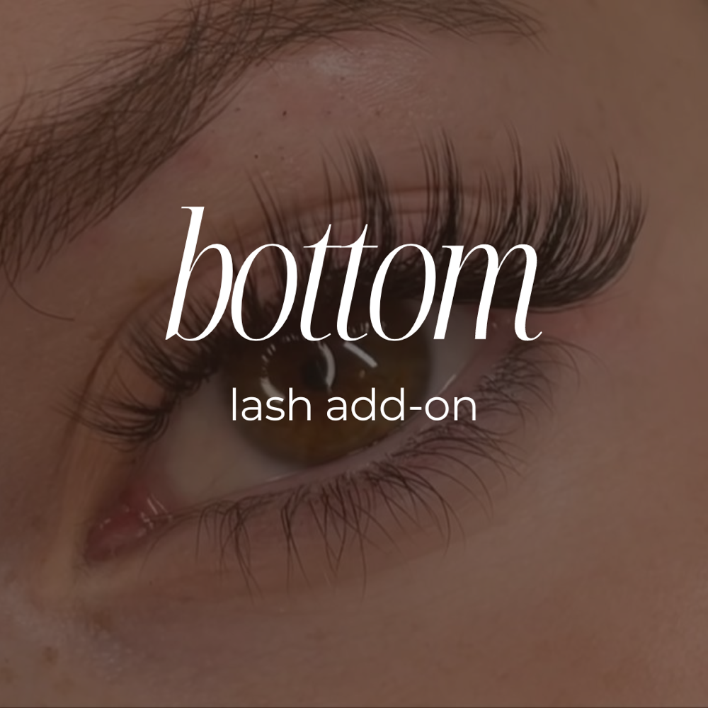 Bottom Lashes Add-On