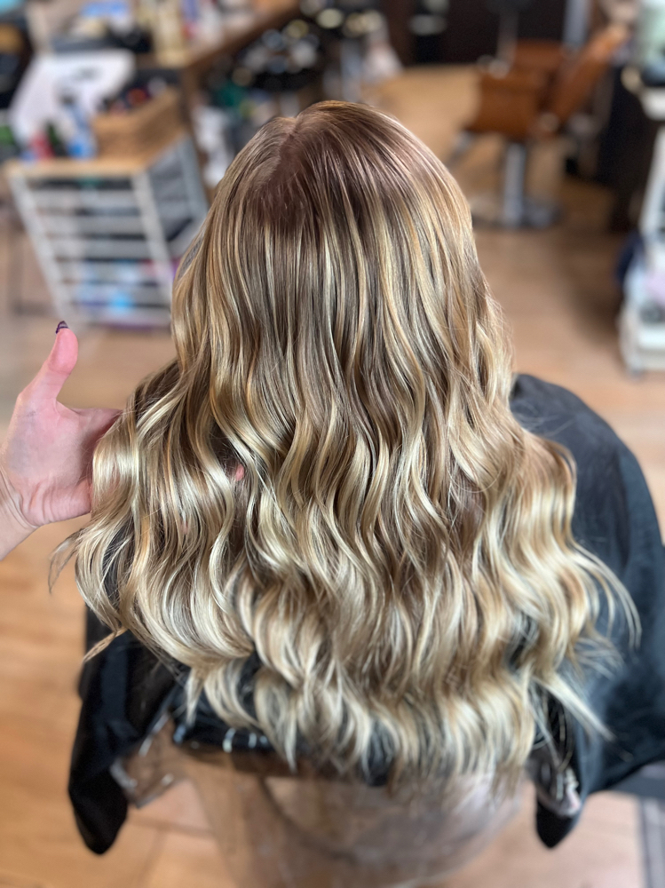 partial balayage