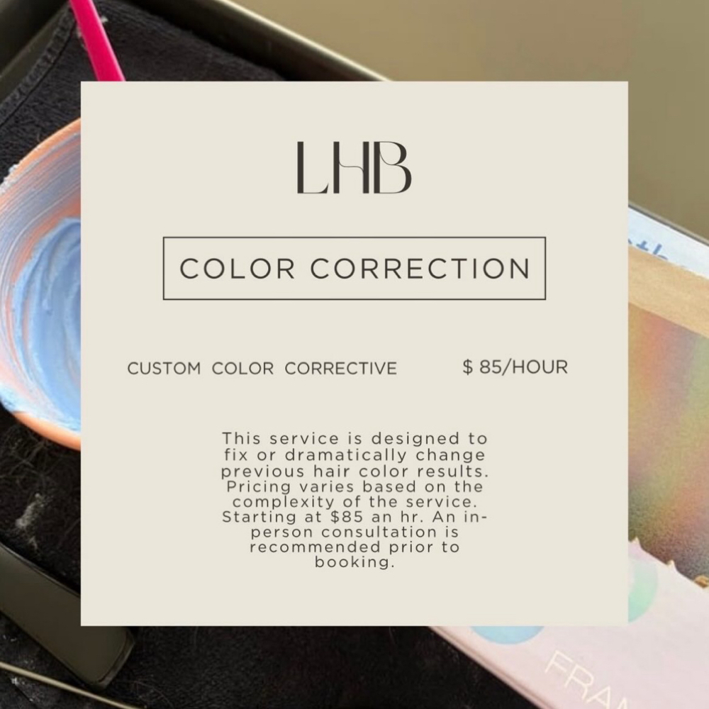 COLOR CORRECTION at Lucianas Hair Boutique in Schaumburg, IL