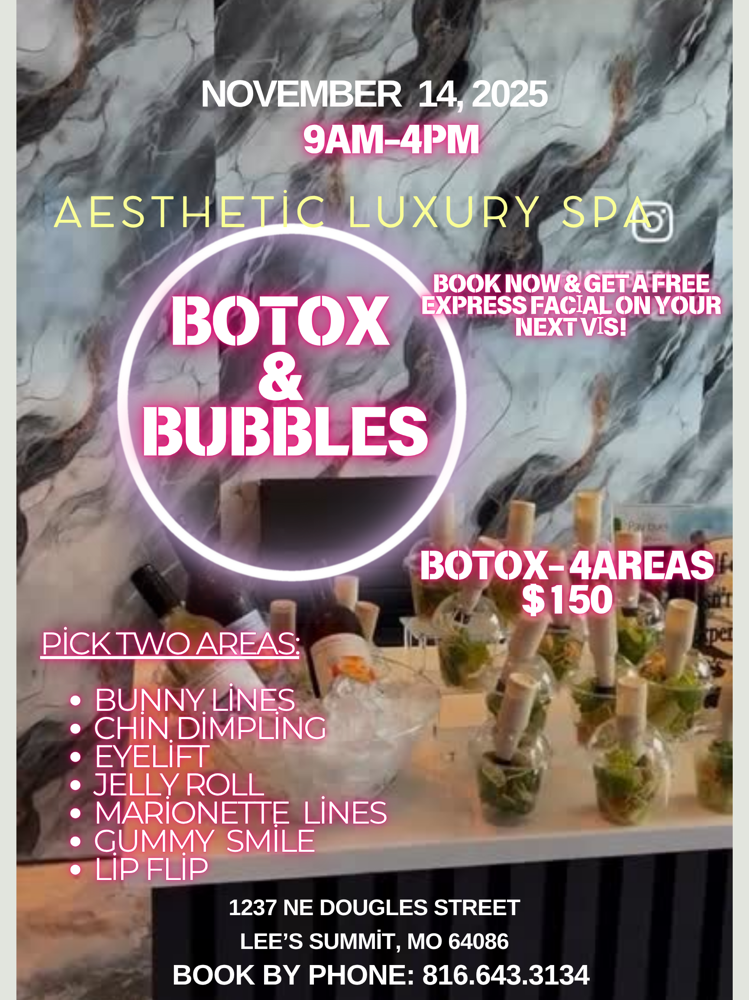 Botox Three Area Party