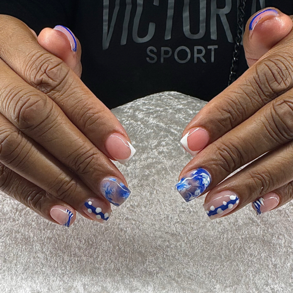 Overlay With Design at DiamondKnails in Memphis, TN