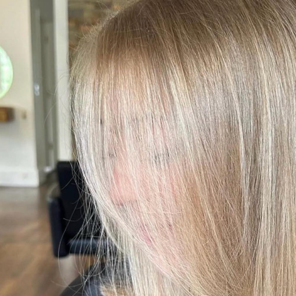 Hairline Foil at Adorn Hair Studio in Sylva, NC