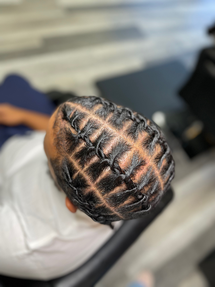 4 Barrels (natural hair NOT locs)