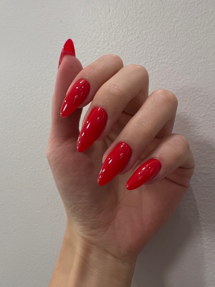 Gel Manicure Long Nails