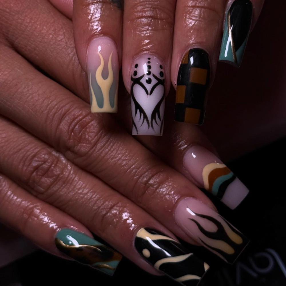 Long Full Set at Nails By Cee in Fort Smith, AR