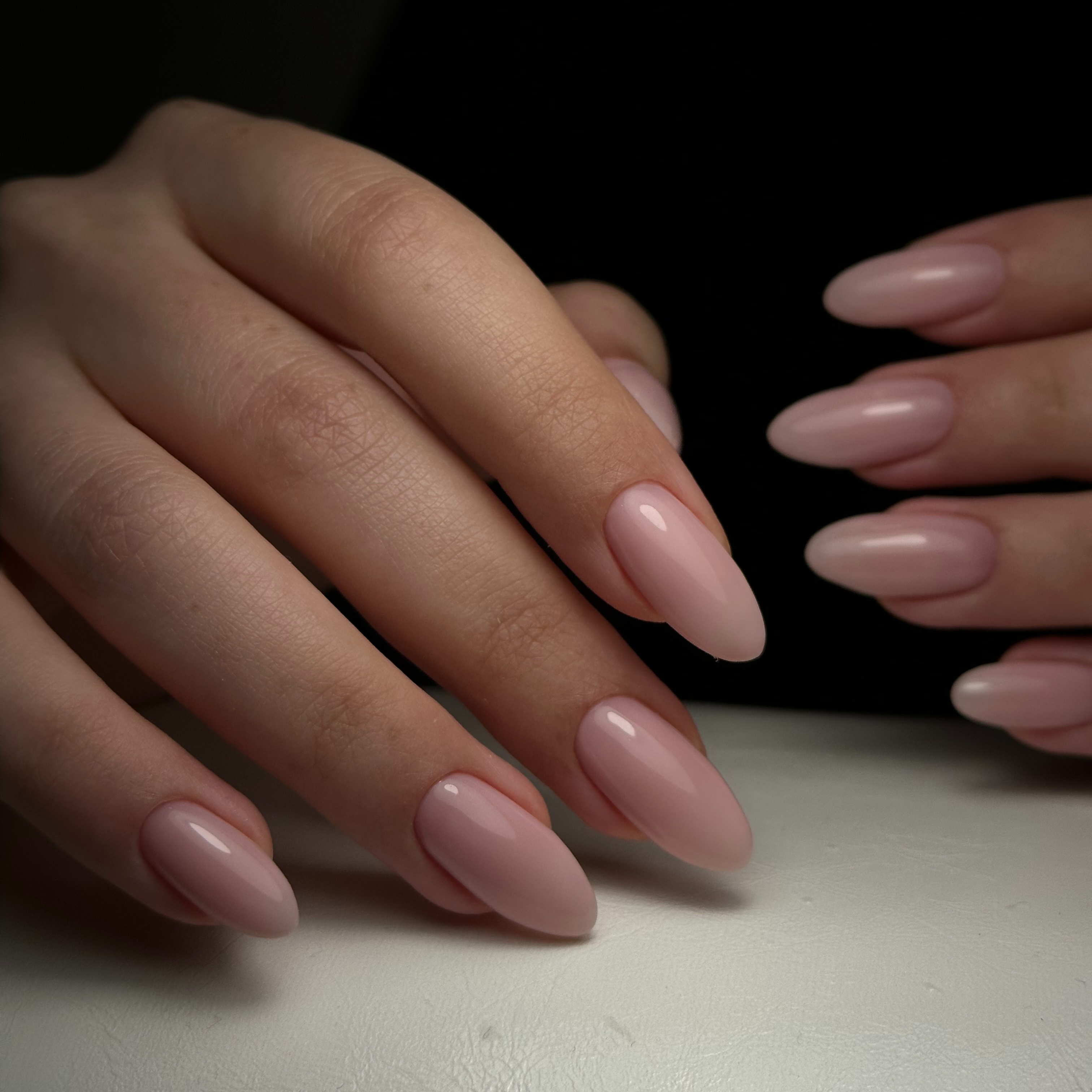 Hard Gel Russian Manicure at ash studio nyc in New York, NY