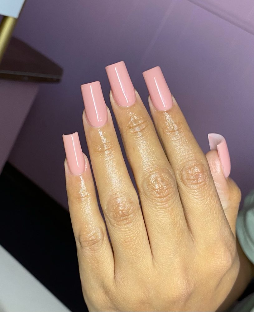 Medium-long Solid Full Set