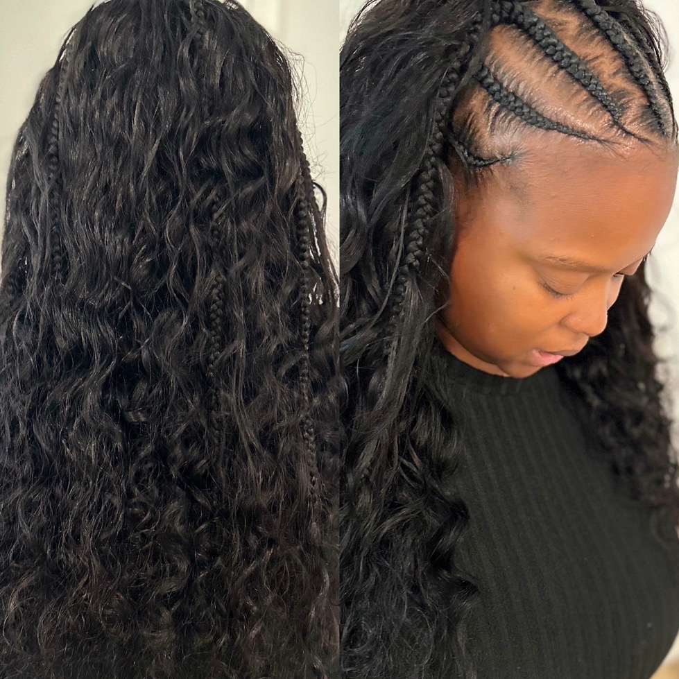 Half Feed ins - Half Sew-In