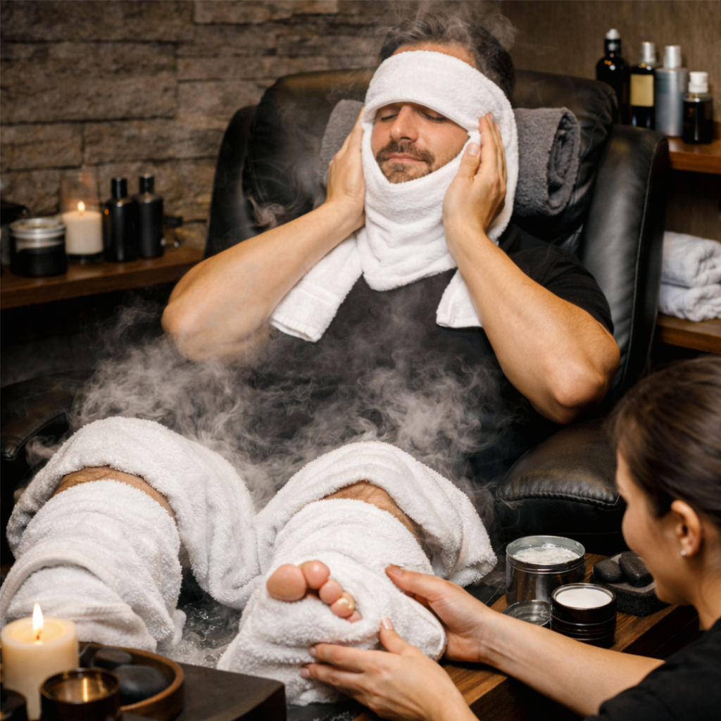 Hot Towels Treatment at Cataleya's Nail Salon and Boutique in Phoenix, AZ