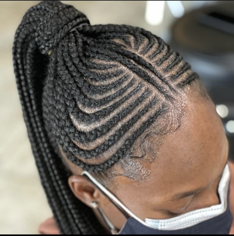 Ponytail Cornrow