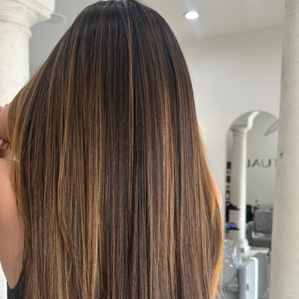 root touch up at summer brown in Morgan Hill, CA