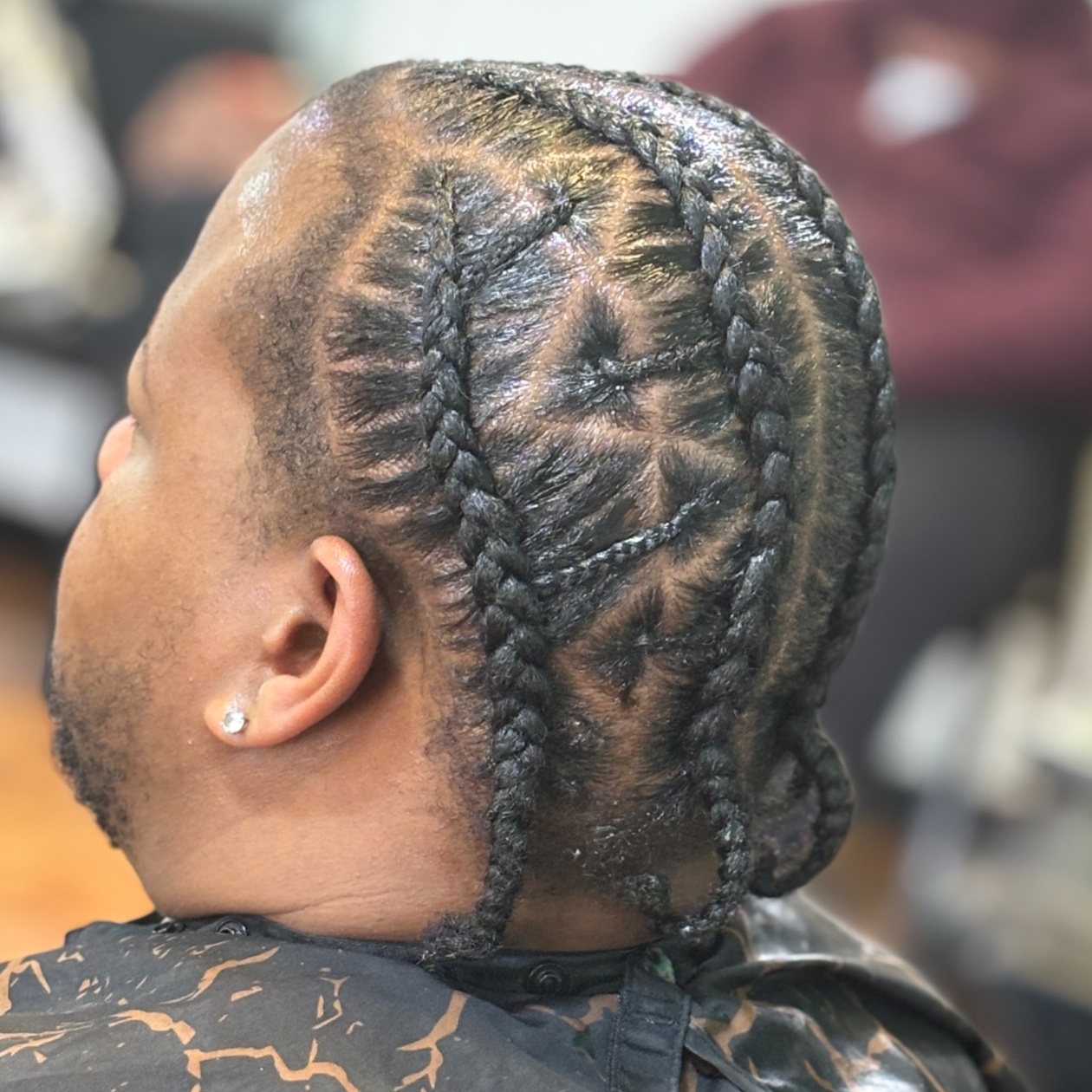 Male Braids at Destiny's Crown Creations in Ashland, VA