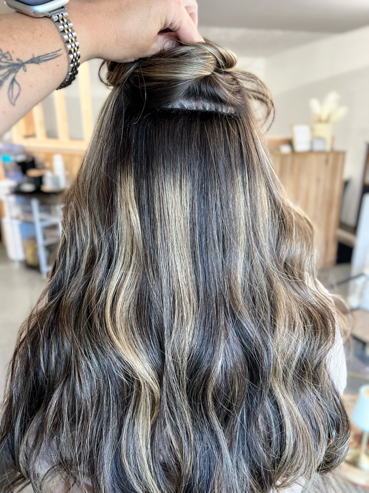 Extensions Install — Per Pack/Weft at Emily Campbell in Minford, OH