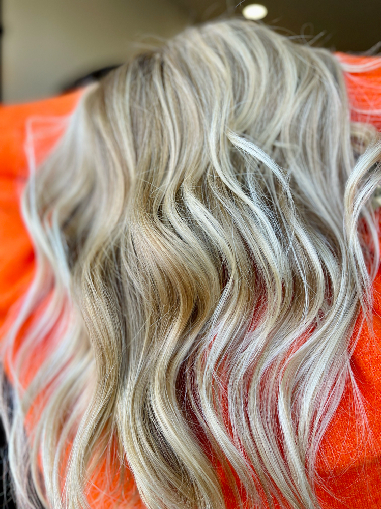 Root Color & Hair Gloss + Blowout