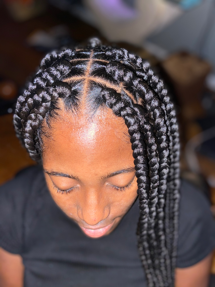 Large Box Braids at Elevated By Beauty in Honolulu, HI